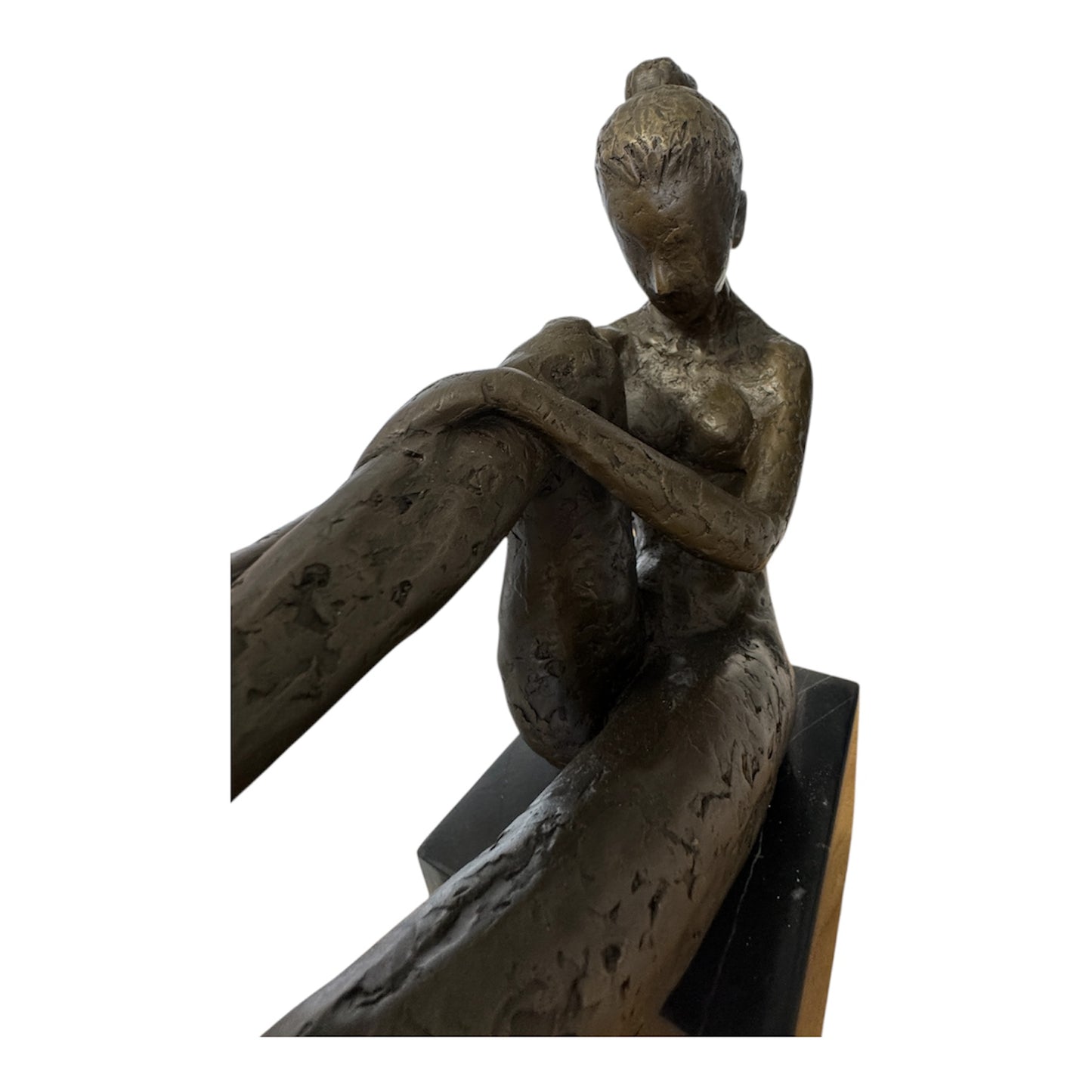 Giovanni Handmade Female Figure Bronze Statue EPA-597, 50x37.5x14 cm