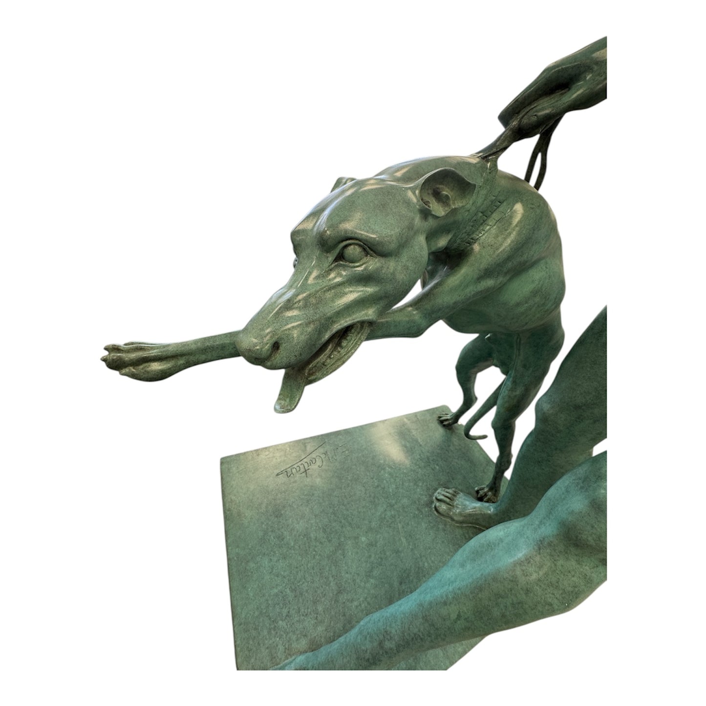 Giovanni Handmade Female Hunter Bronze Statue LS-102HL , 105x70x162 cm
