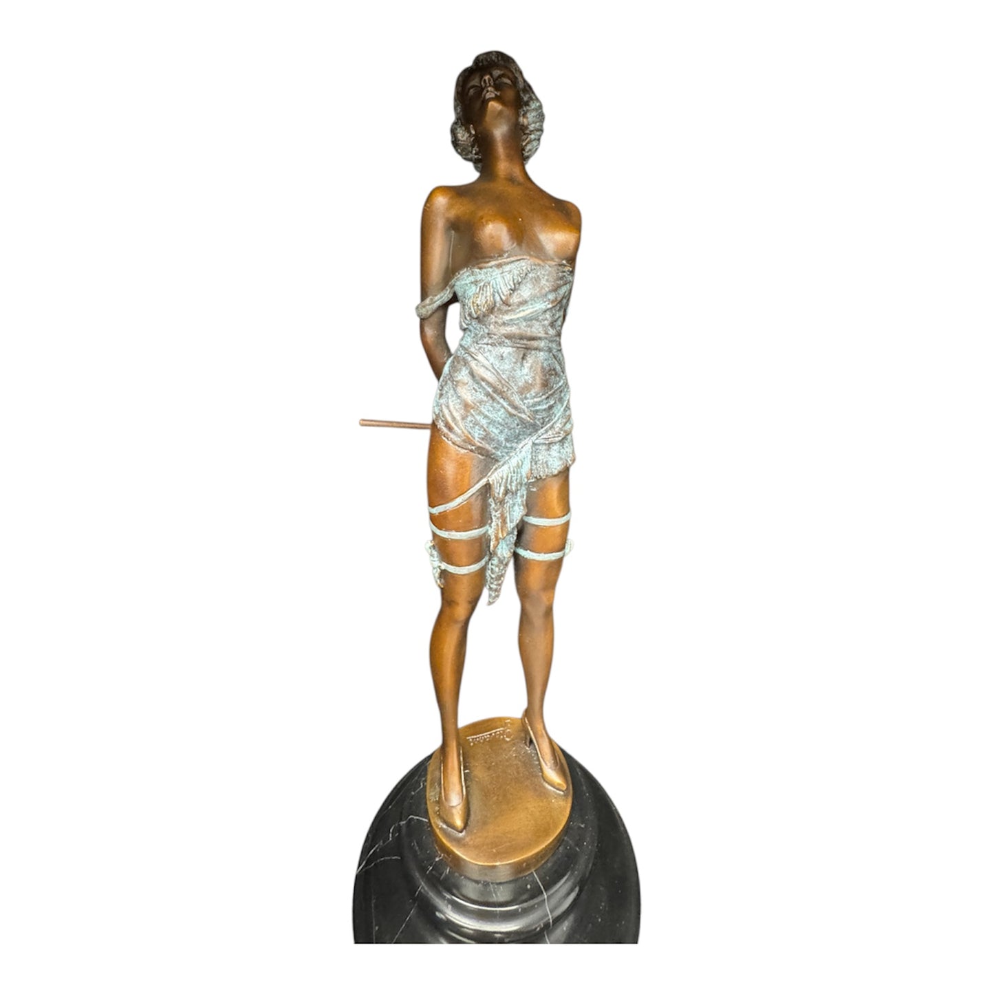 Giovanni Handmade Female Figure  Bronze Statue  EPA-062MJ, 36X13X13cm