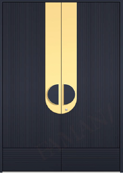 Maple City Doors Double  Aluminum  Luxury , 72"*120"