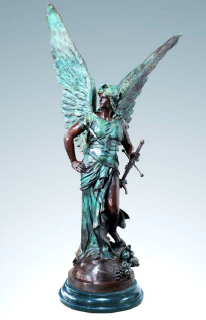 Giovanni Handmade Life Size Bronze Statue LS-032S , 200×106×70 cm