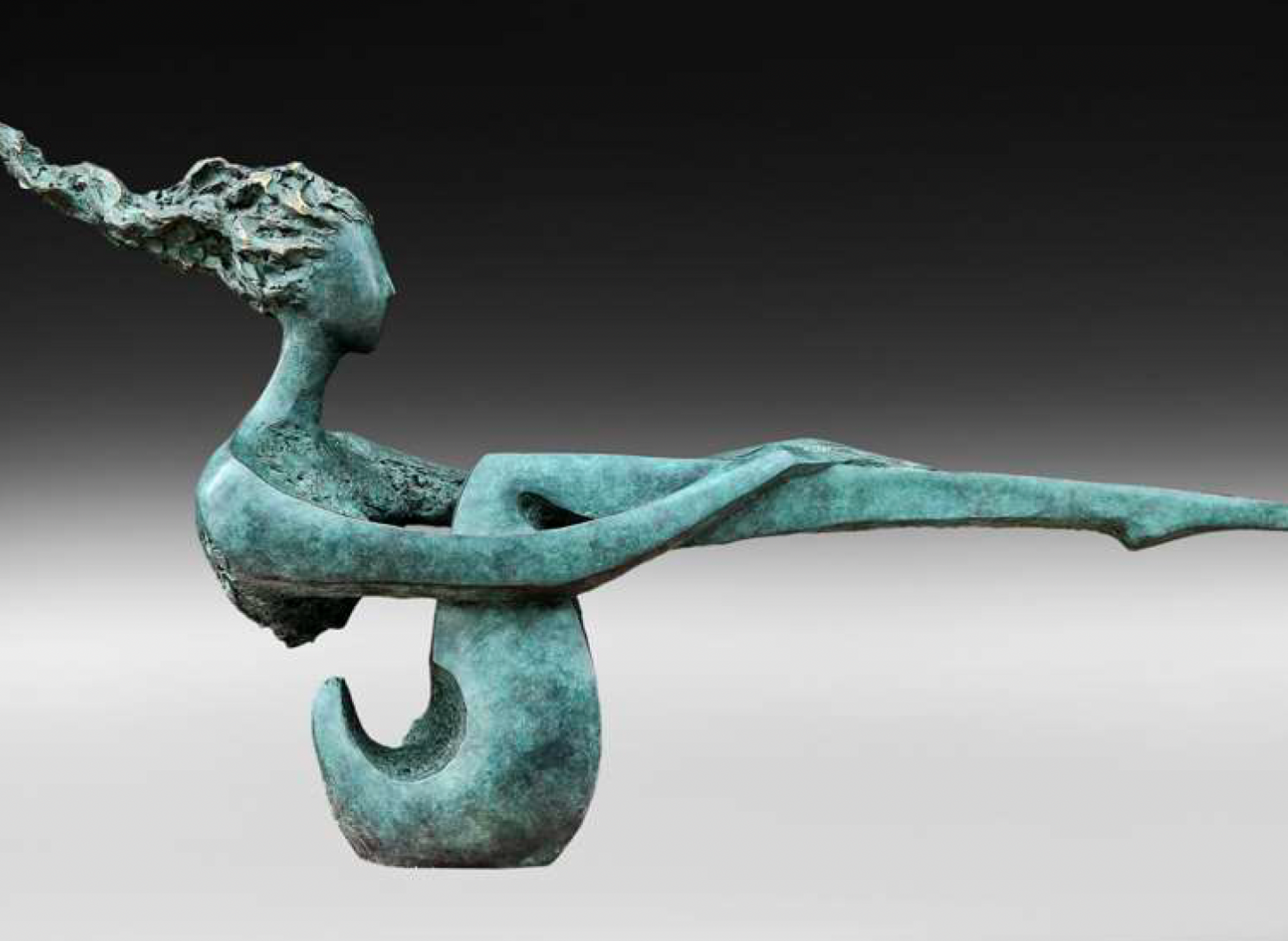 Giovanni Handmade Female Figure Bronze Statue LS-273HL , 150x30x77 cm