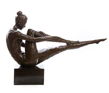 Giovanni Handmade Female Figure Bronze Statue EPA-597, 50x37.5x14 cm