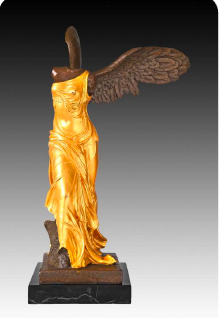 Giovanni Handmade Victory Bronze Statue EP-428MJ , 43×26×24 cm
