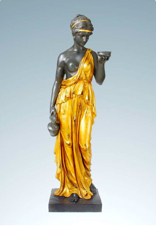 Giovanni Handmade Female Figure Bronze Statue LS-001MJ-Z , 120×30×30 cm