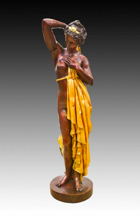 Giovanni Handmade Female  Figure Bronze Statue LS-022MJ , 125×30×32 cm