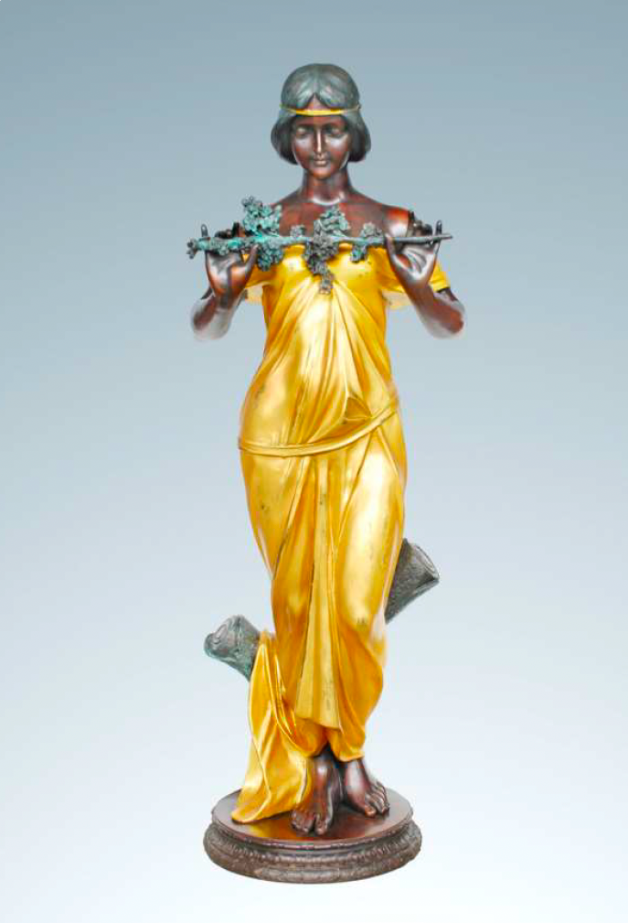 Giovanni Handmade Female  Figure Bronze Statue LS-047MJ , 40×40×120 cm