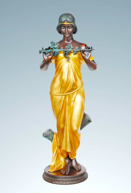 Giovanni Handmade Female  Figure Bronze Statue LS-047MJ , 40×40×120 cm