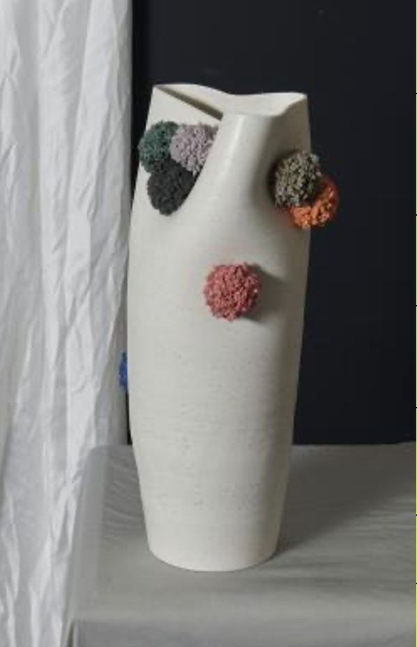 CLAIR & CHIC  Handmade Ceramic Vase - SQ24006